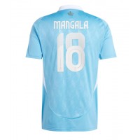 Echipament fotbal Belgia Orel Mangala #18 Tricou Deplasare European 2024 maneca scurta